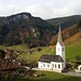 die schöne Kapelle oberhalb von Tiefenbach