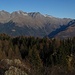   Corno Mara - valle di Boirolo . vetta di Rhon - val Fontana - monte Combolo.