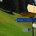 Usually the given time estimates for blue/white marked trails are pretty accurate. However, this sign indicates 4 1/2 hours, but I made it in less than 3 hours. And I am not the fastest.