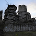 Burgruine Weißenstein - ein wahrhaft gigantisches Bollwerk.