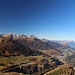 Blick übers Wipptal zu den Stubaier Alpen