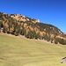 Blick vom Ausgangspunkt hinauf zum Gipfel