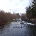 Blick auf die Sarner Aa flussabwärts ...
