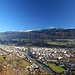 Tiefblick auf Innsbruck