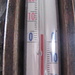 temperatura esterna al bivacco...dentro + 8,4: un della zona in pantaloncini corti diceva che si stava bene fuori...!