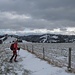 "sieht" man den Wind?
kaum Schnee - dafür kräftiger Wind auf dem Ahorn