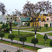 Typische Peruanische Grünanlage vor dem  Museo Larco Herrera