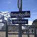 Ab hier fuhren wir mit der Gornergratbahn nach Zermatt zurück
