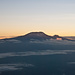 Kilimanscharo über den Wolken...vom Meru aus gesehen