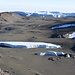 Blick vom Gipfel: Im Vordergrund Furtwanger-Gletscher