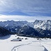 Aussicht von der Bergstation vom Skilift