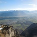 Blick vom Kasten zur Alp Läuischlatt