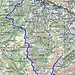 Routenverlauf<br /><br />Quelle: Swiss Map online