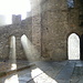 Castello di Mattarella e... il sole filtra tra la nebbia!