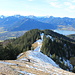 Blick vom Gipfel zum Tegernsee