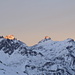 Fluchthorn (3398 m) und Krone (3187 m) erhaschen die letzten Sonnenstrahlen 