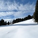 wunderschönes Wetter noch am frühen Mittag - seltsamerweise keinerlei Skitourenbetrieb am Vilan?