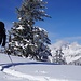 Am Beginn den Grates, hinten das Hochtor