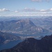 Promontorio di Bellagio. Biforcazione ad Y del Lago di Como.