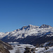 Blick zum Silvaplaner See<br />... die Seefläche besteht zur Zeit aus "Schwarzeis" und es hat doch etliche Schlittschuhläufer dort, fraglich wie sicher das bei diesen Temperaturen noch ist 