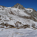 Blick zum Piz Lagrev im Abstieg