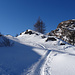 die Abstiegsroute auf der Bergseite war definitiv die leichtere
