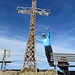Markus am Gipfelkreuz