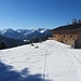 Der schön gelegene Hochleger lädt zu einem Sonnenbad mit Karwendelblick ein