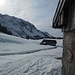 Aussicht aus unserem geschützten Mittagsplätzchen bei der Alphütte Bächli