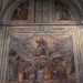 L'Assunzione della Vergine. Nelle lunette vi sono delle figure di Profeti databili al 1600 circa.