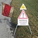 Das bedeutet eigentlich einen riesigen Umweg... Zum Glück waren die Jungs grad beim Verspern