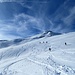 sieht nach wundervollen Ski-Bedingungen aus - aber der anwachsende Fönsturm ist auf dem Bild nur zu erahnen...