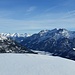 Gipfelblick zu den Loferer Steinbergen und den Berchtesgadener Alpen