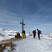 auf dem Gipfel des Hüenerchopf (2171m), bzw. "Hüeneri"