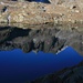 die Berge spiegeln sich im Lago Nero