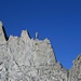 bei der Bocchetta di Monte Nero mit schönen Felsformationen