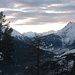 Sonnenuntergang Richtung Vorarlberg