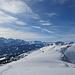 herrlicher Gratausblick zum Alpenkamm und Niesen