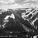 Sehr altes Luftbild mit Aufstieg ab der Zastler Hütte