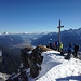 Gipfel Wankspitze überm Inntal