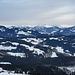 Ausblicke zu den Loferer Steinbergen und zu den Berchtesgadener Alpen