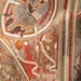 Il Cristo in mandorla è attorniato dai simboli zoomorfici degli evangelisti, qui San Marco e San Matteo.
