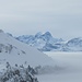 Nebelobergrenze bei gut 1800 m
Vor 20'000 Jahren lag in der Talmitte der Gletscher etwa auf dieser Höhe