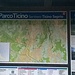 Mappa Parco Ticino Sentiero Ticino-Seprio.
