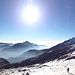 Panoramica dal bivacco Riva-Girani 
