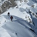 Due alpinisti sulla cresta Piancaformia