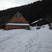 Seehütte, im Winter geschlossen