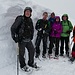 im Schneesturm wieder zur Bergstation