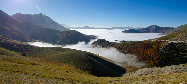 Blick aufs Nebelmeer