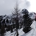 die Kassler Hütte kommt in Sicht